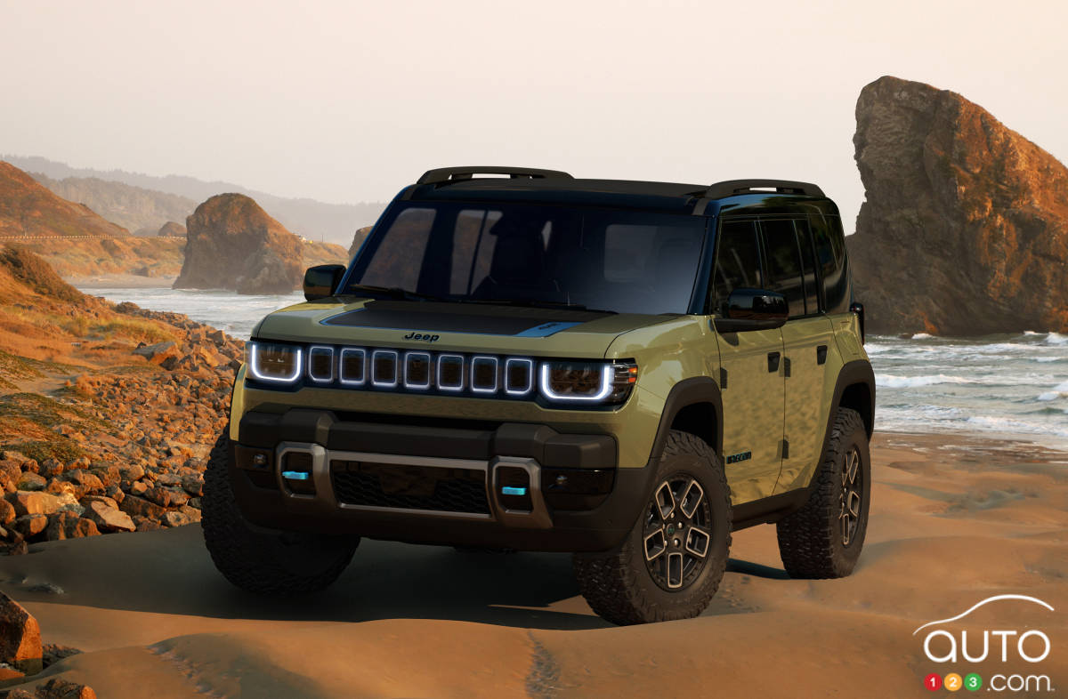 Jeep annonce trois nouveaux modèles électriques d’ici 2025