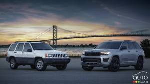 Détroit 2022 : Une édition spéciale 30e anniversaire électrifiée pour le Jeep Grand Cherokee
