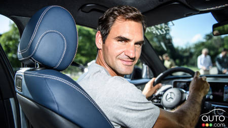 Roger Federer and his Cars