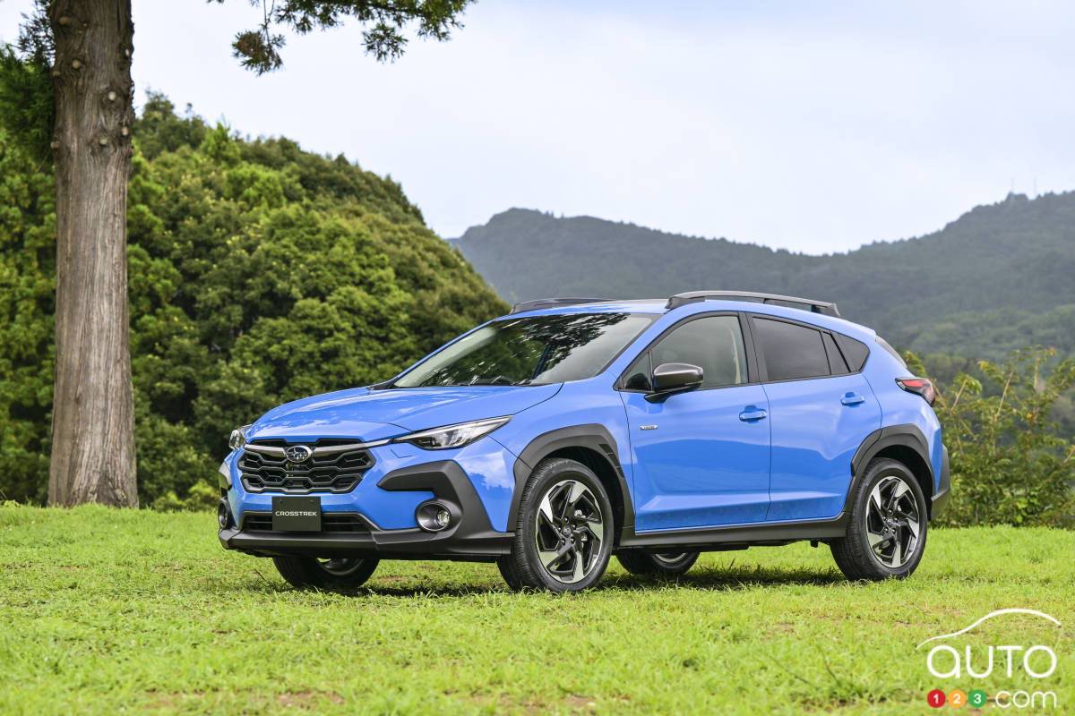 Subaru Shows Mildly Revised 2024 Crosstrek