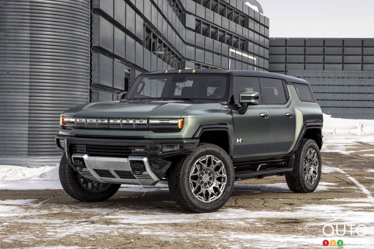 Production of the GMC Hummer EV SUV Is Underway