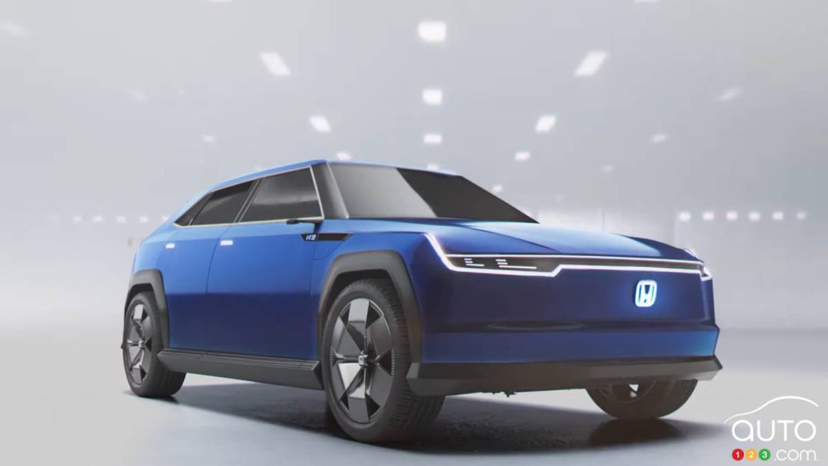 Honda montre un nouveau concept électrique via une vidéo