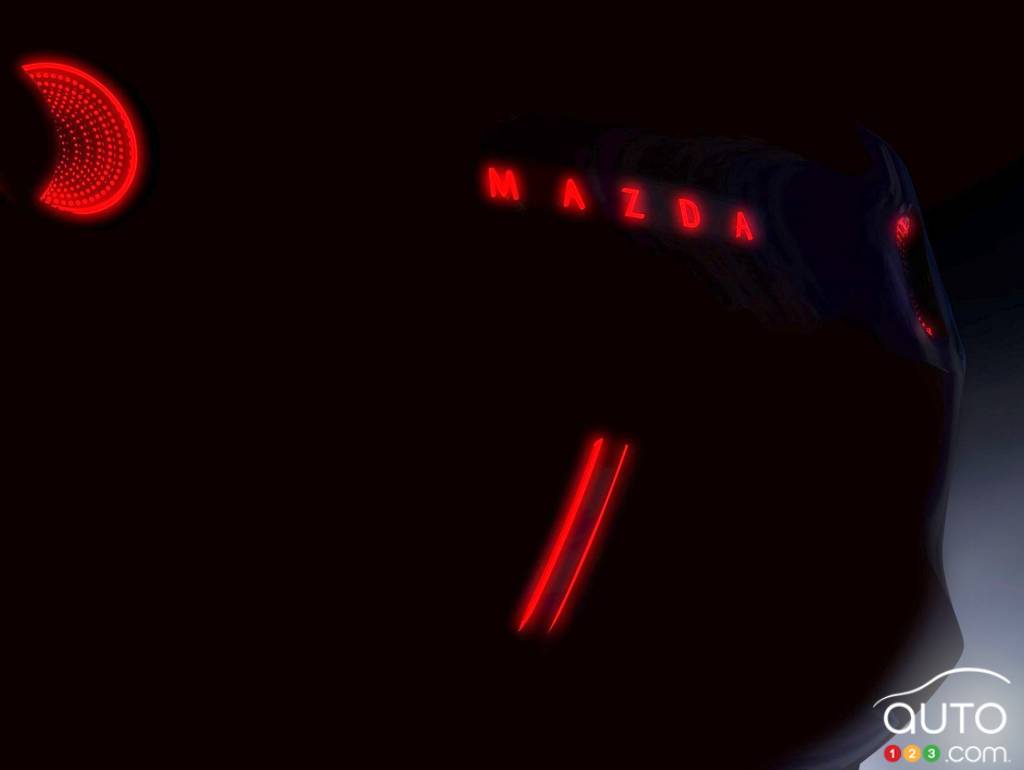 Teaser image for an MX-5-inspired concept coming to the Tokyo Motor Show