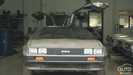 A DeLorean with Fewer Than 1600 km On It Found in Shed