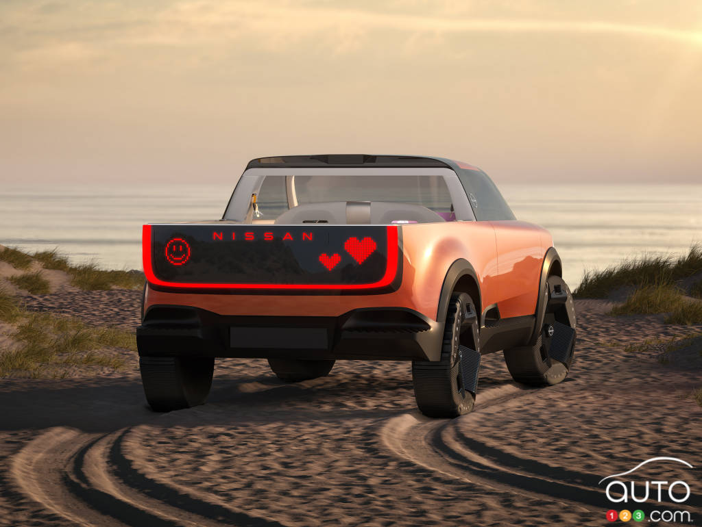 Nissan's Surf Out concept truck, 2021