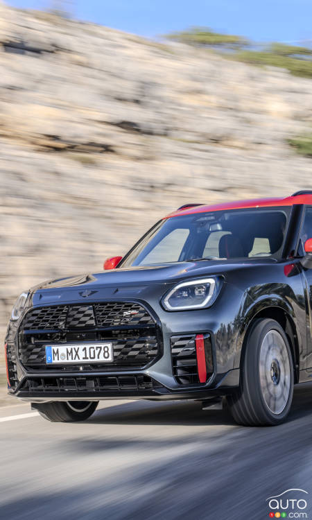 2025 Mini JCW Countryman: more power, less torque