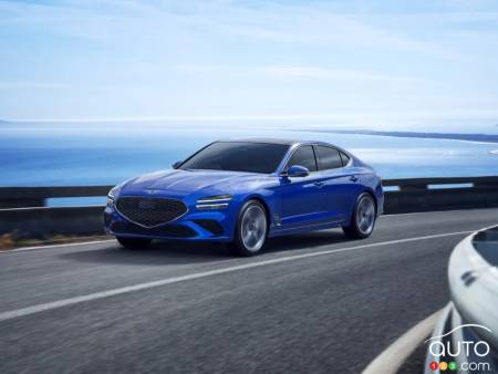 Un nouveau moteur pour la Genesis G70 2024