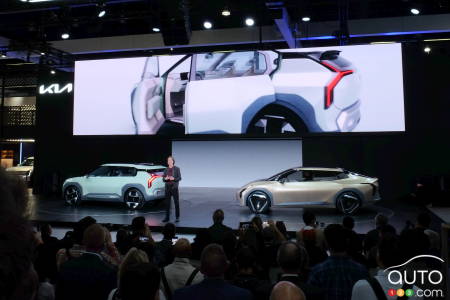 Los Angeles 2023 : Les concepts Kia EV3 et EV4 présentés pour l’Amérique du Nord