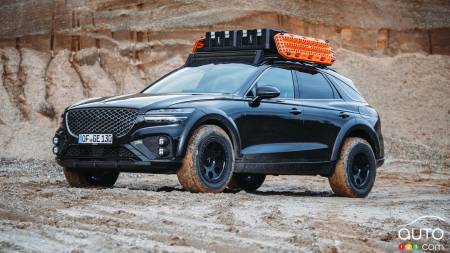 Genesis GV70 Project Overland Concept Shows Model’s Rugged Side