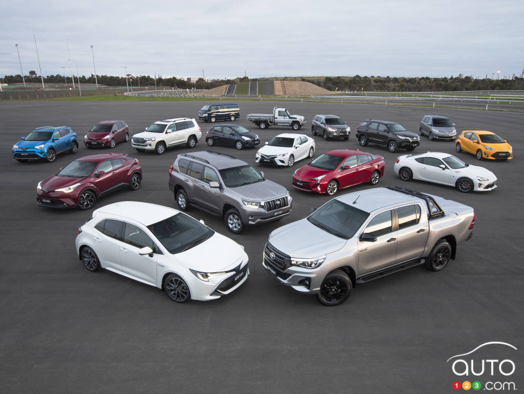 Toyota has produced 300 million vehicles in its history