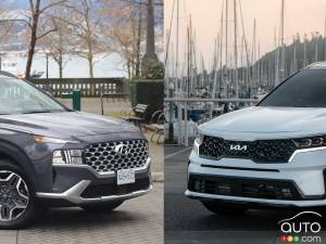 Comparaison : Hyundai Santa Fe 2023 vs Kia Sorento PHEV 2023