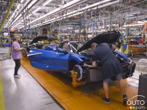 Vidéo : visitez l’usine et voyez comment la Chevrolet Corvette est assemblée