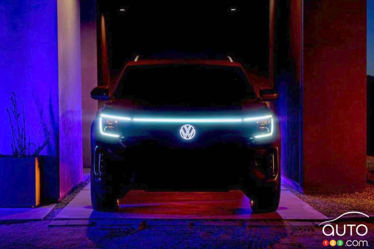 Volkswagen Atlas 2024 : VW partage les premières images