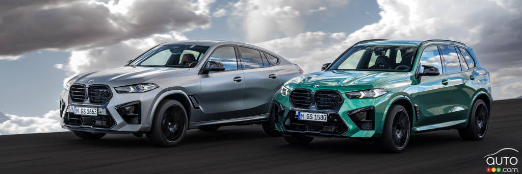 2024 BMW X5 M and X6 M Competition unveiled