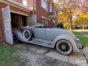 Une Duesenberg 1931 retrouvée dans un garage après 55 ans