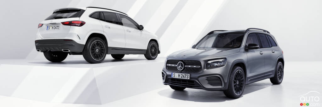 2024 Mercedes-Benz GLA and GLB Show Off Updates