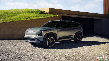 Kia présente le concept électrique EV5