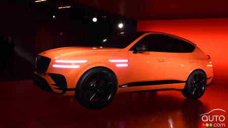 Genesis GV80 Coupe Concept Presented in New York