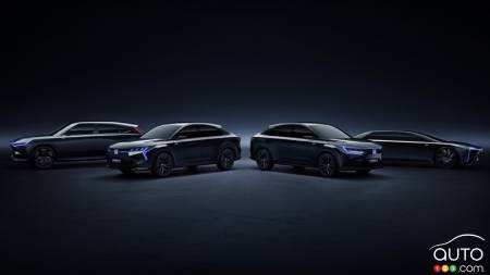 Honda Previews Four New Electric Models at Shanghai Motor Show