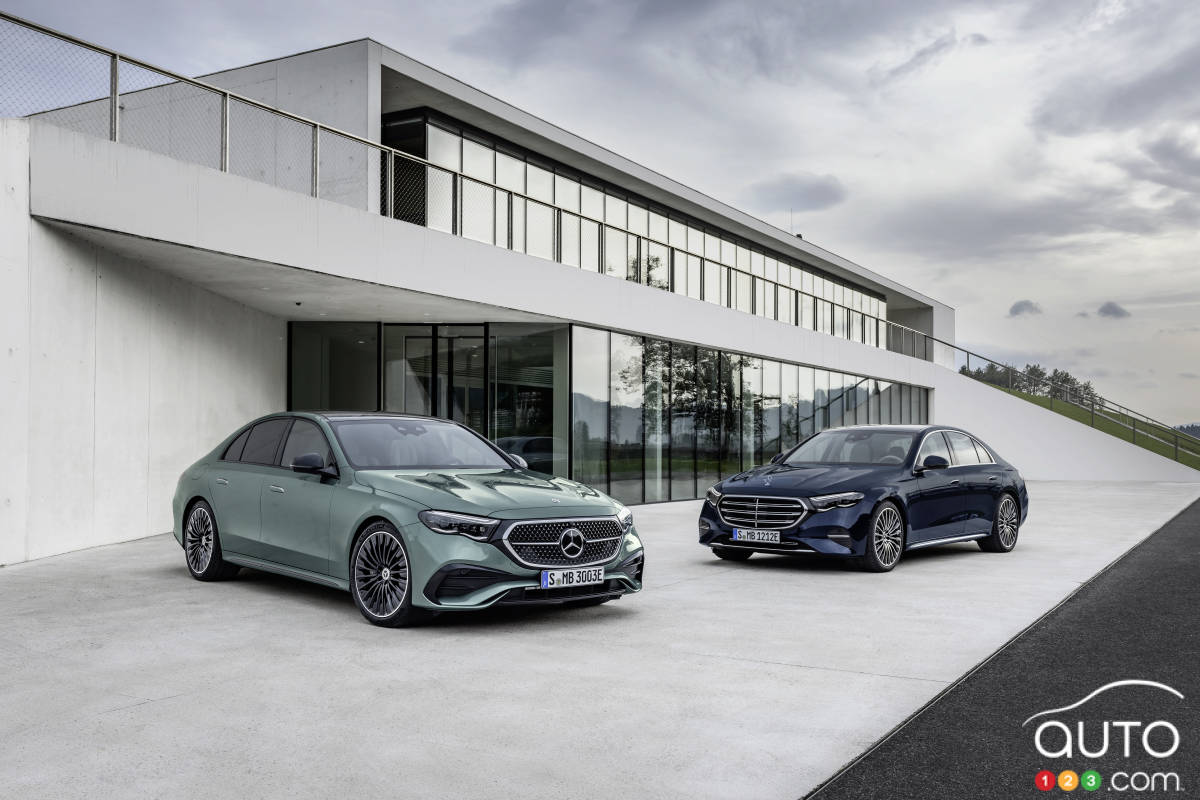 La Mercedes-Benz Classe E 2024 fait ses débuts : la modernité traditionnelle