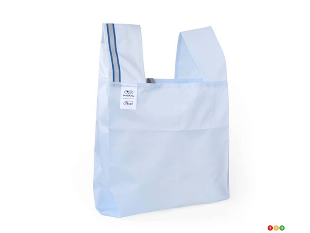Reusable bags made from unused airbag fabric