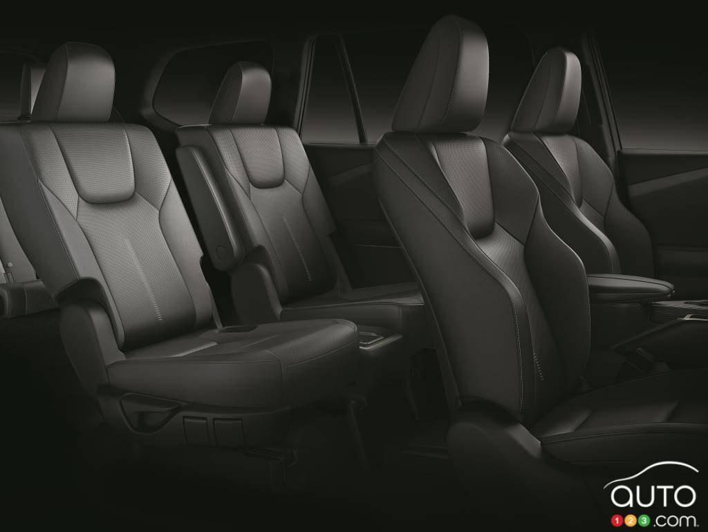 Seats of 2024 Lexus TX