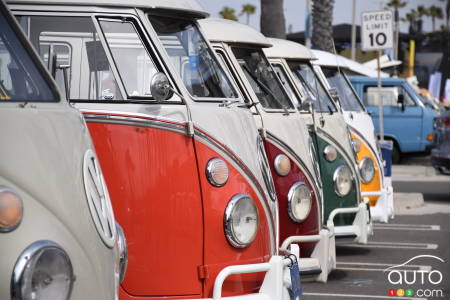 La Journée internationale du bus Volkswagen : près de 300 vieux Microbus réunis !