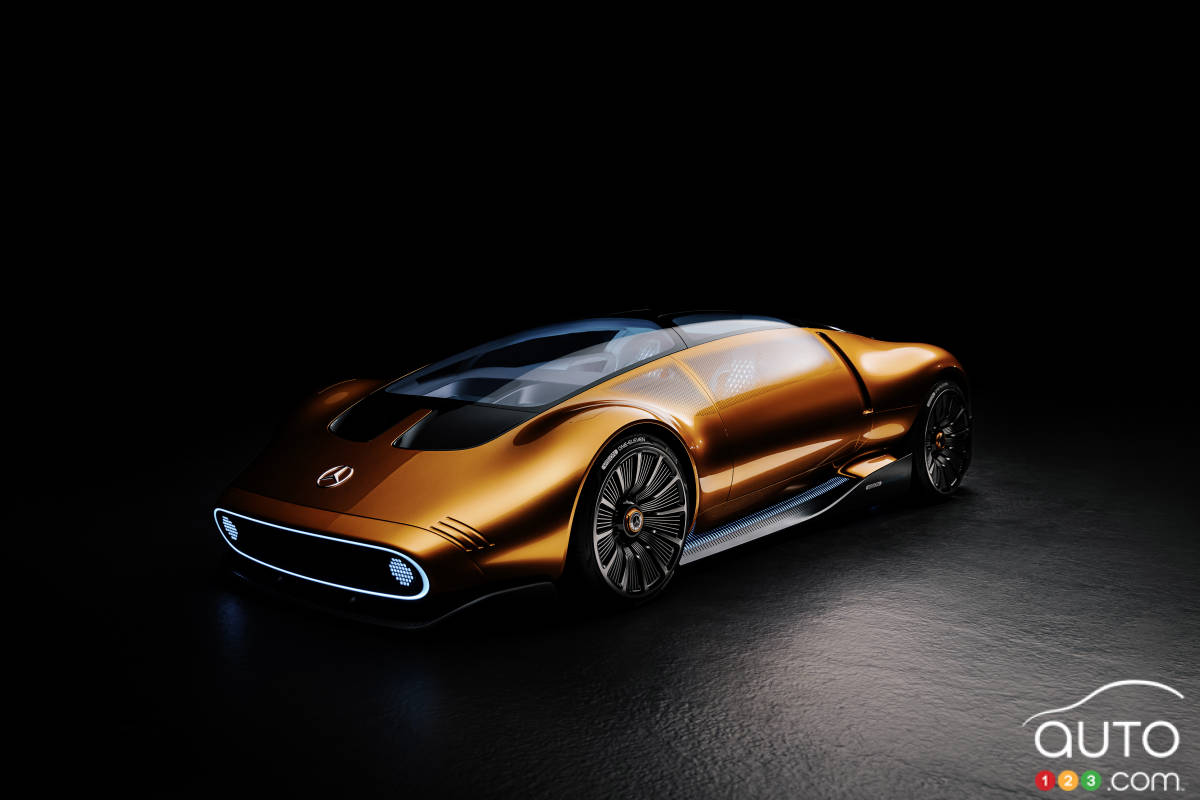 Mercedes-Benz’ Vision One-Eleven Sports Car Concept Debuts