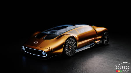 Mercedes-Benz’ Vision One-Eleven Sports Car Concept Debuts