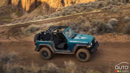 Retour de la couleur Bikini pour le Jeep Wrangler 2024