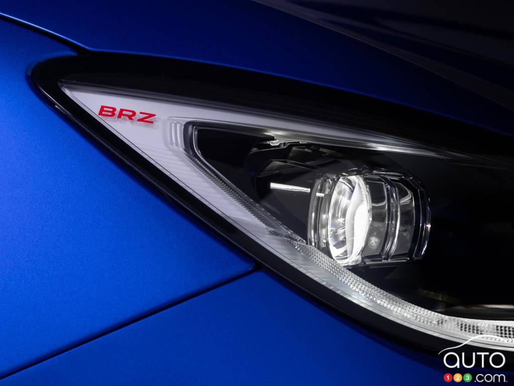 Headlight of the 2024 Subaru BRZ