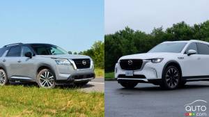 Mazda CX-90 2024 vs Nissan Pathfinder 2023