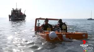 An Electric 1978 Toyota Land Cruiser Drives 8 km…Underwater