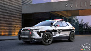 Chevrolet dévoile son Blazer EV pour la police