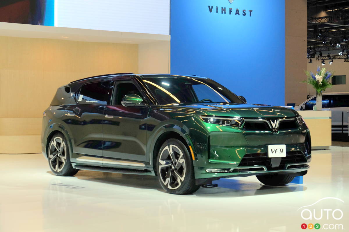 Une autonomie de 531 km pour le VinFast VF 9 2024