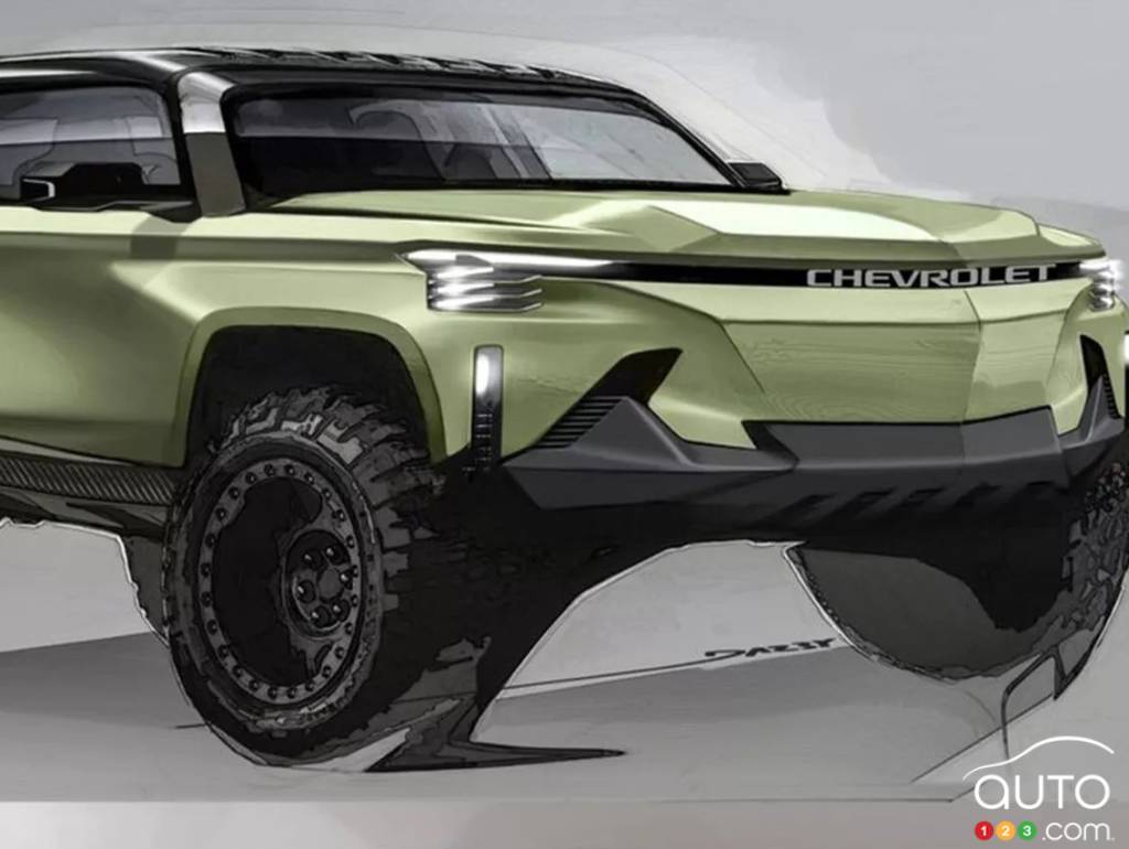 Image d'un future Chevrolet Blazer K5 électrique