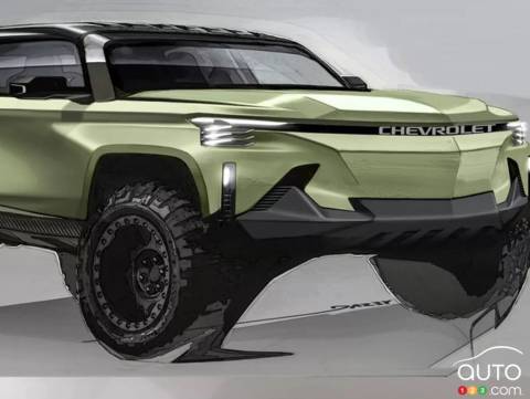 GM Imagines a New, electric Blazer K5