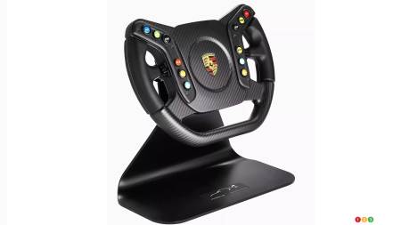 A $10,000 Steering Wheel for your Racing Simulator