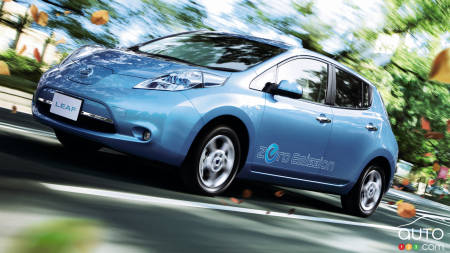 Nissan recycle les vieilles batteries de LEAF pour en faire des génératrices portables