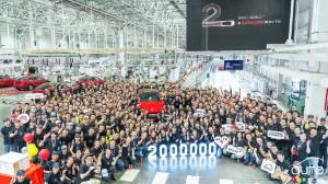 Tesla : production du deux millionième véhicule à Shanghai