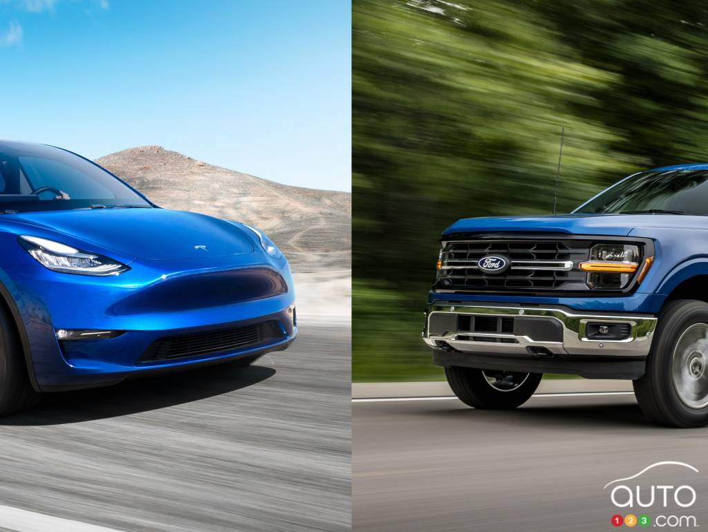 Tesla Model Y / Ford F-150