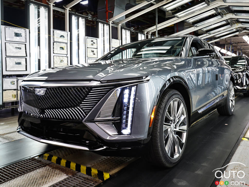 Le Cadillac Lyriq, en production