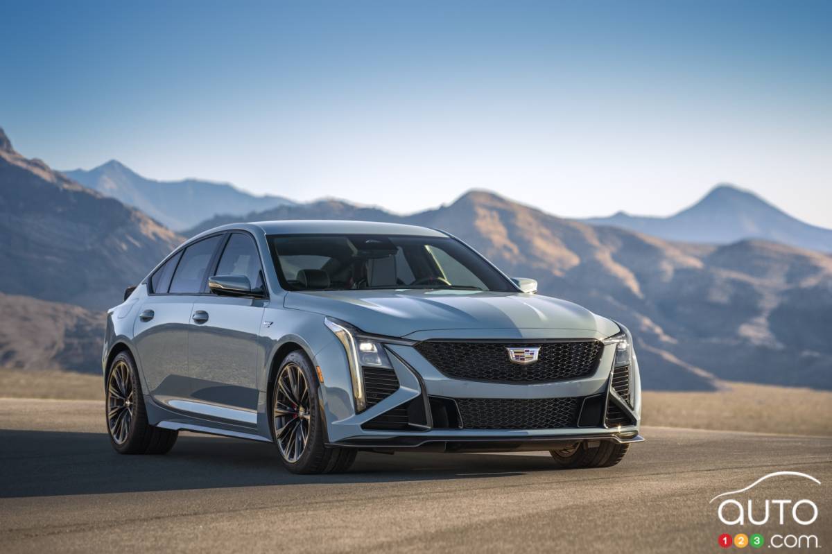 Cadillac Unveils Refreshed 2025 CT5-V