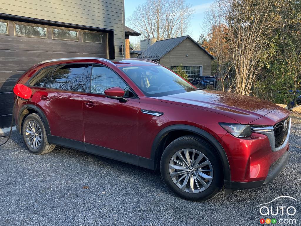 Charging up the 2024 Mazda CX-90 PHEV