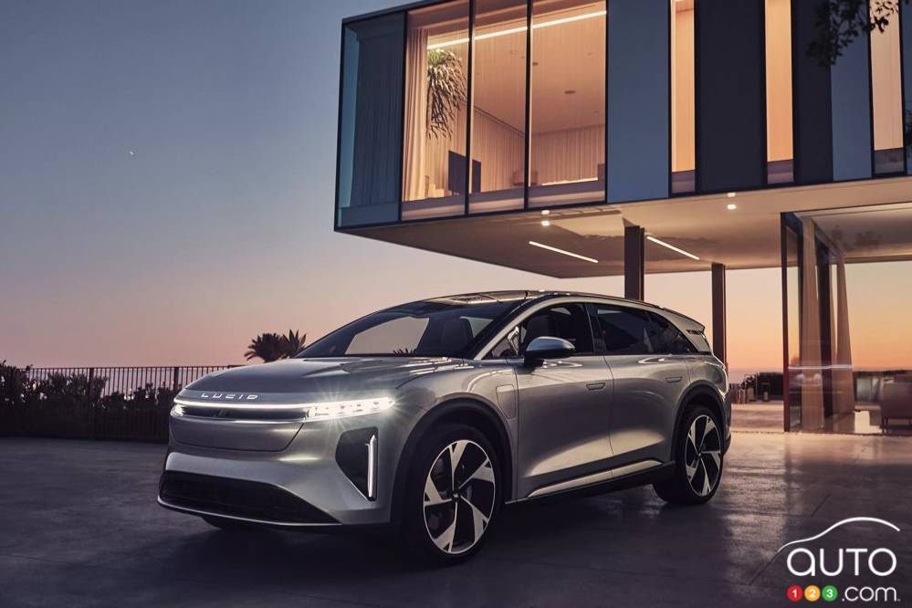 Lucid Motors Prepares SUV To Compete With Tesla Model Y