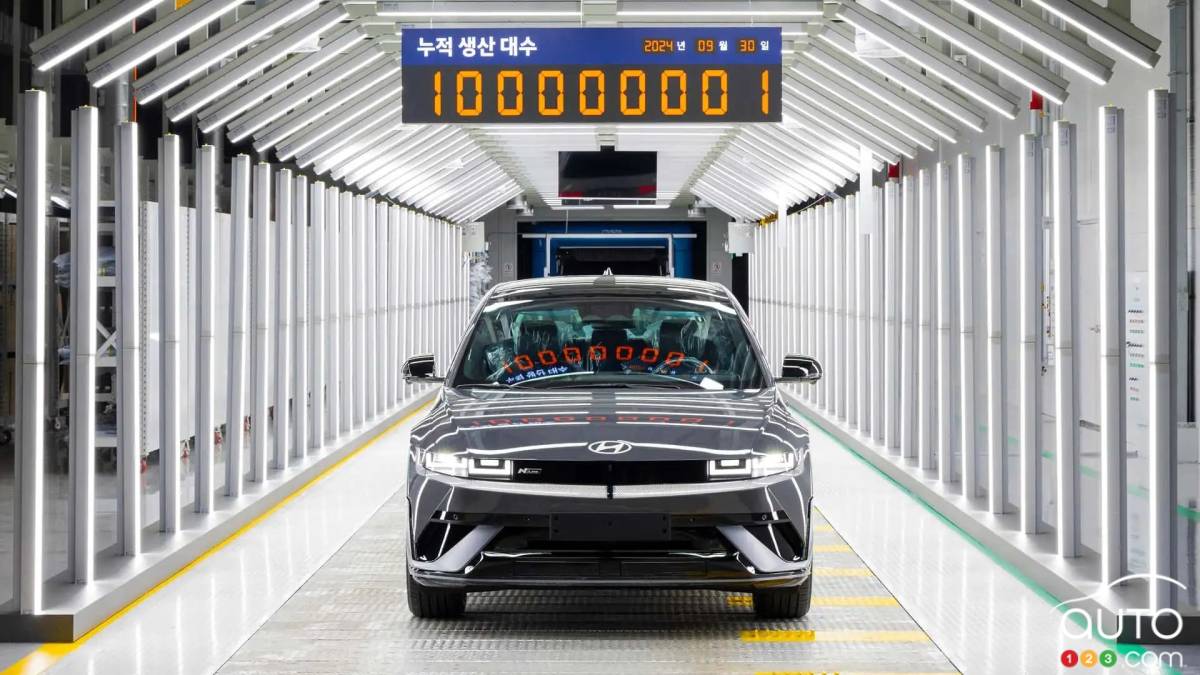 Hyundai Just Built its 100 Millionth Vehicle