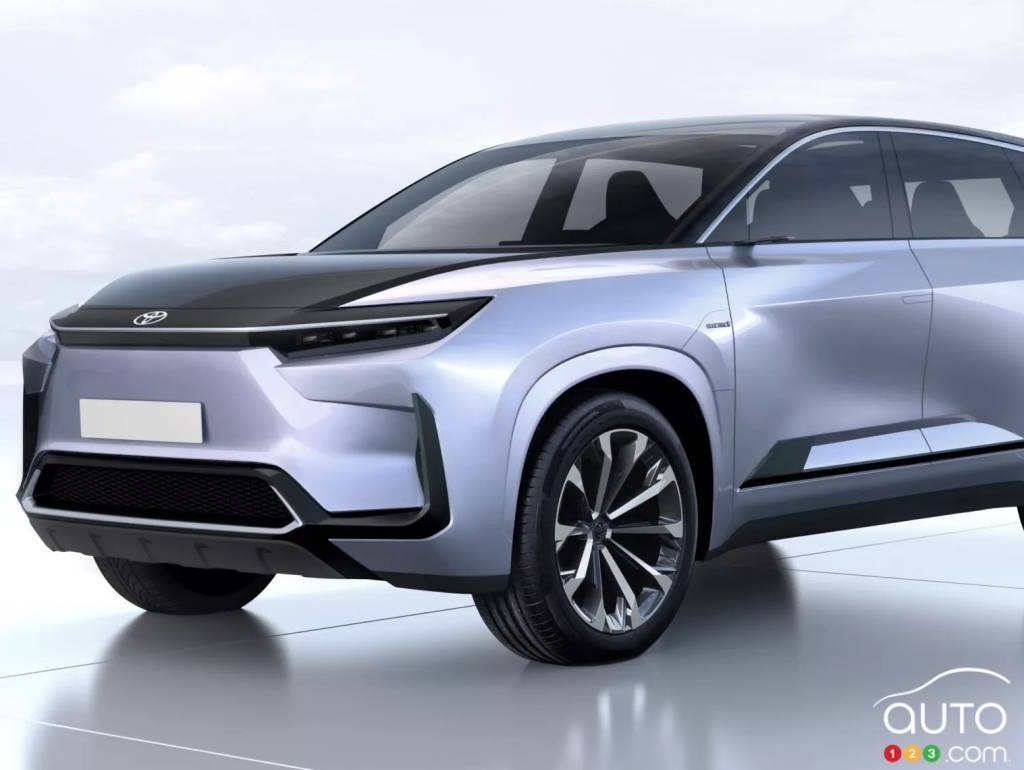 The Toyota bZ Large SUV concept (2021)