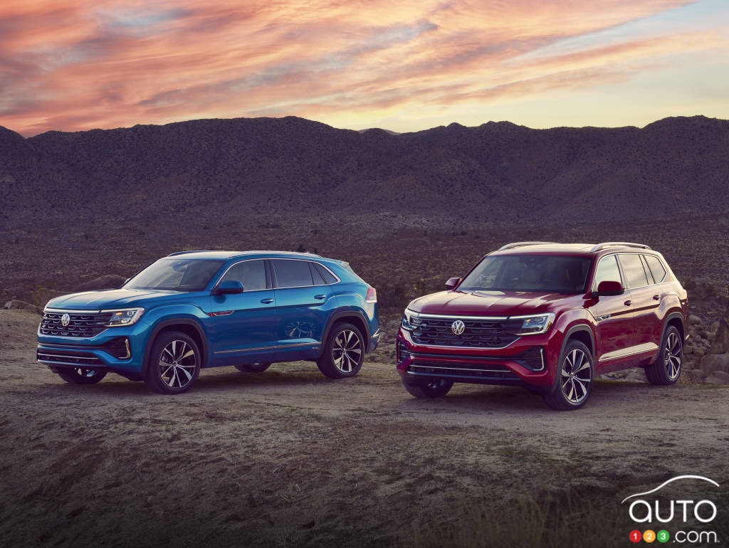 Les Volkswagen Atlas et Atlas Cross 2024