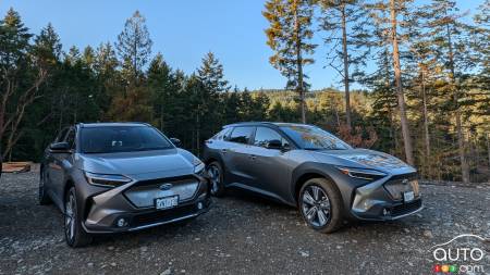 2024 Subaru Solterra First Drive: A Flatter Steering Wheel, and Away We Go