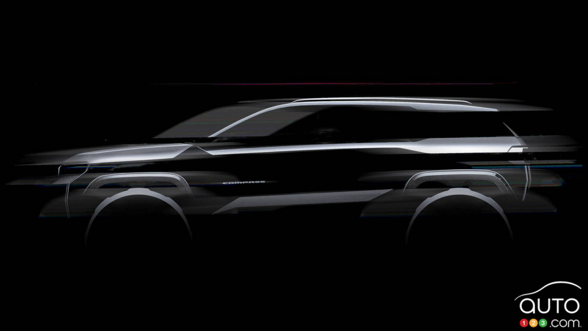 Jeep partage une image de son Compass 2026